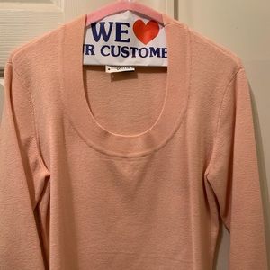 Peach three-quarter length shirt